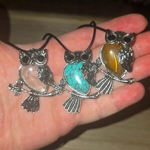 CUTE owl neclaces!!